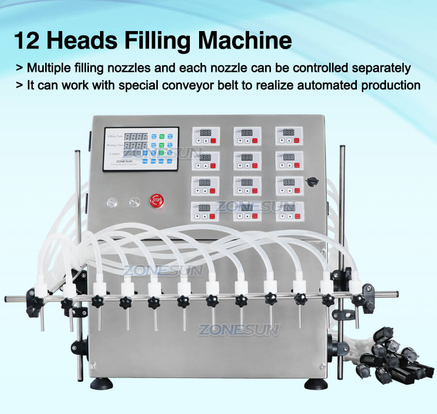 ZS-DPYT12P Liquid Filling Machine