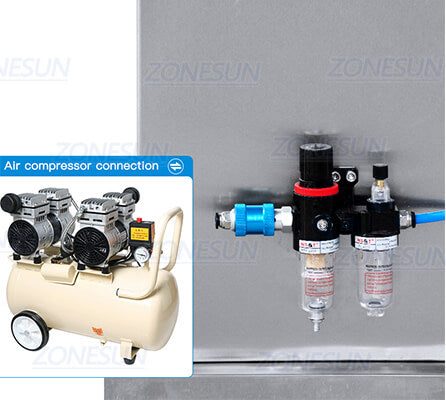 Separador de agua de aceite de la bomba de alimentación para la máquina de llenado automático