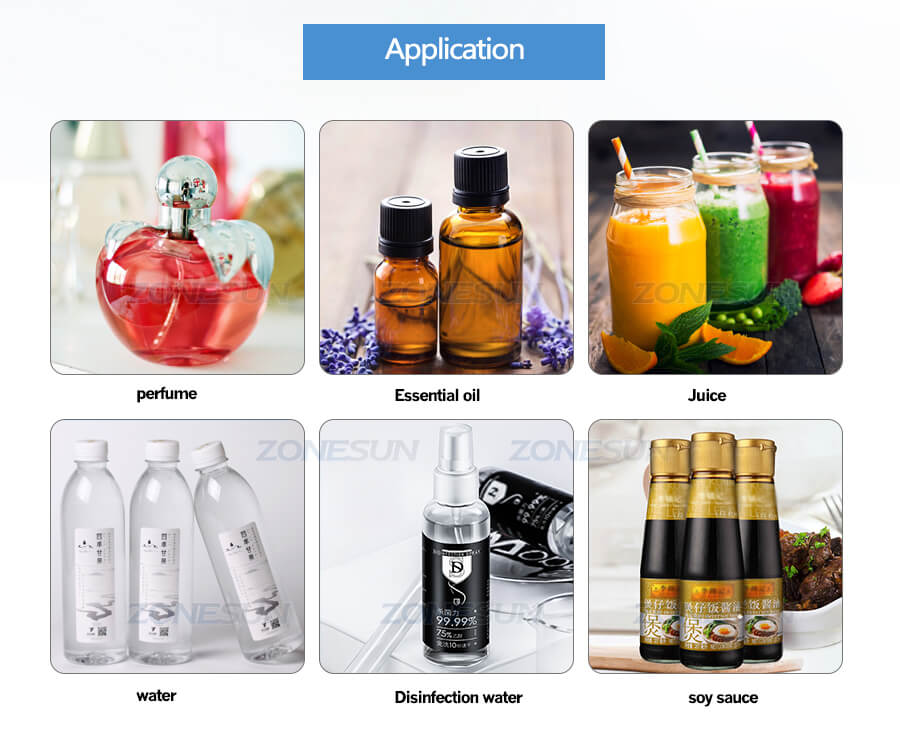 4 fej perisztaltikus szivattyú -töltőgép alkalmazása