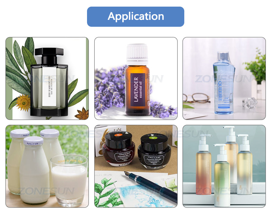 تطبيق آلة ملء سائل المضخة المغناطيسية التلقائية