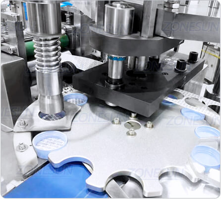 Plaque rotative de machine d'insertion automatique de coupe à induction à induction automatique