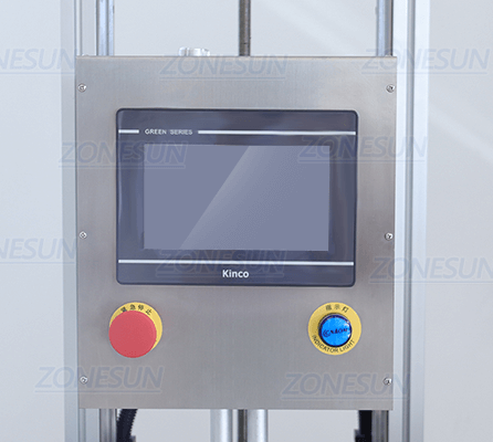 Control Panel of Automatic Bottle Capping Machine