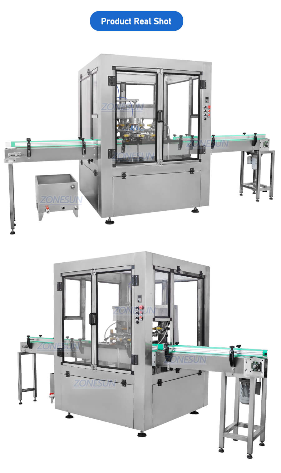 Mesin cuci botol otomatis