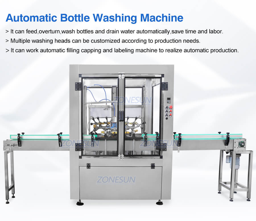 Mesin cuci botol otomatis