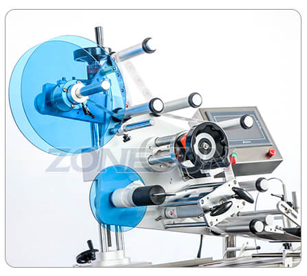 Struktur label mesin pelabelan sudut otomatis ZS-TB833