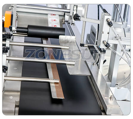 Conveyor Belt of ZS-TB833 Automatic Corner Labeling Machine