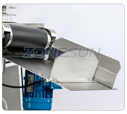 Mengumpulkan Baki Mesin Pelabelan Sudut Otomatis ZS-TB833