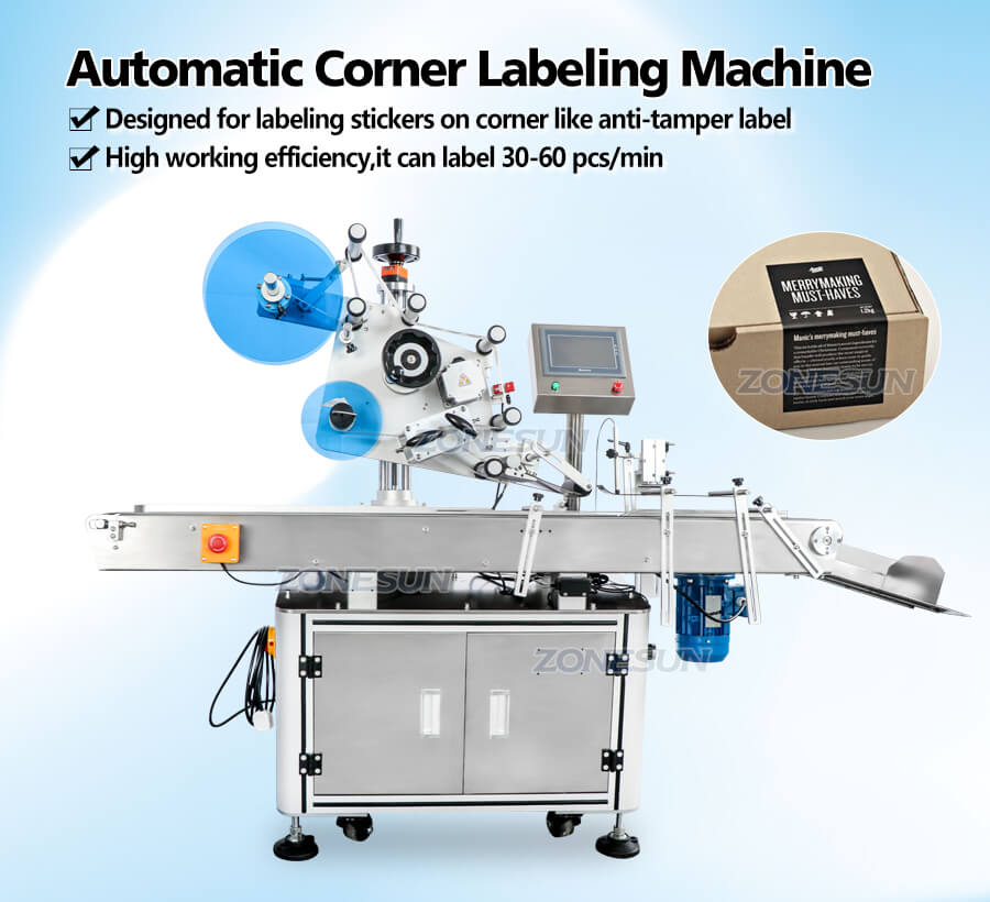 ZS-TB833 Automatic Corner Labeling Machine