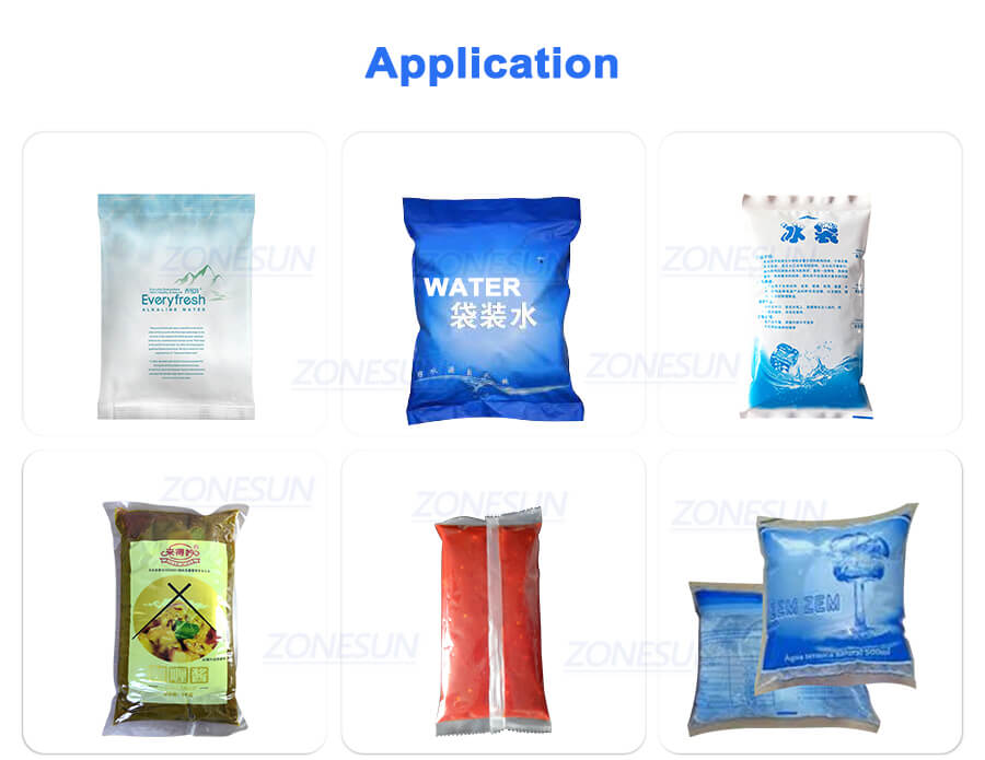 Application of Bagged Paste Filling Sealing Machine