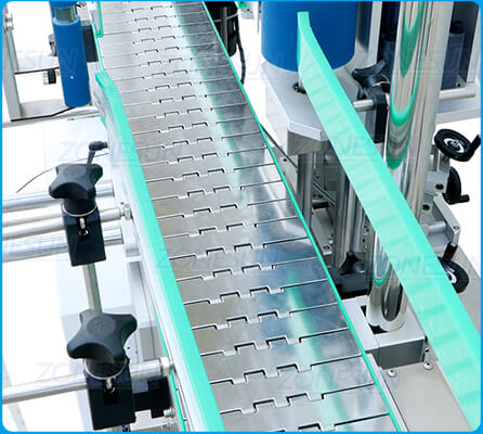 สายพานลำเลียงของเครื่องฉลากเครื่องดับเพลิง