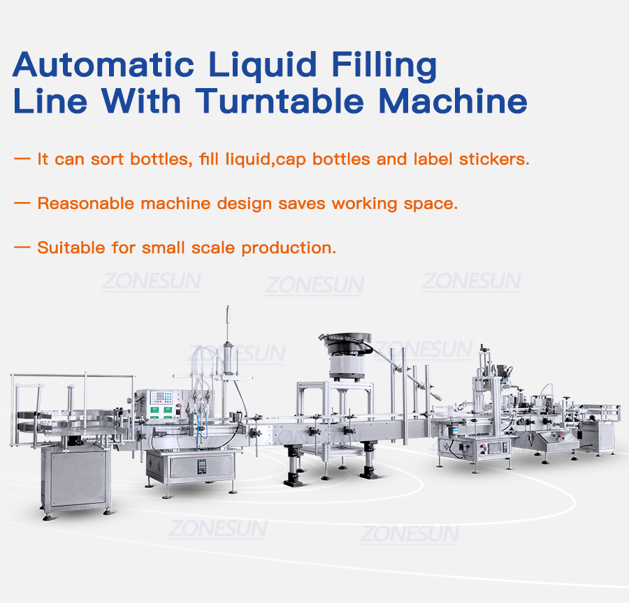 Small Liquid Filling Line