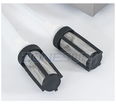 Félautomata dupla fej töltőgép szűrője