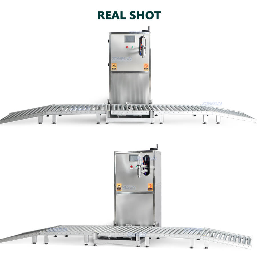 半自動シングルヘッドドラム充填マシン