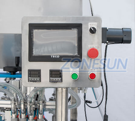 Control Panel of Automatic Essential Oil Filling Line