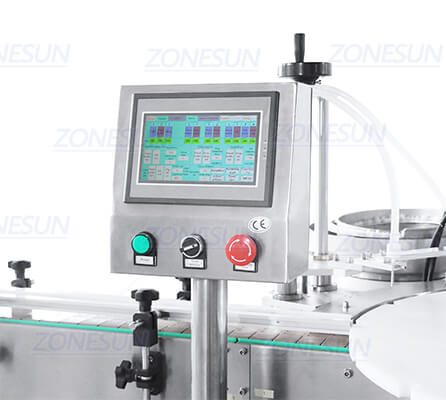 Control Panel of  Eyedrops Filling Line