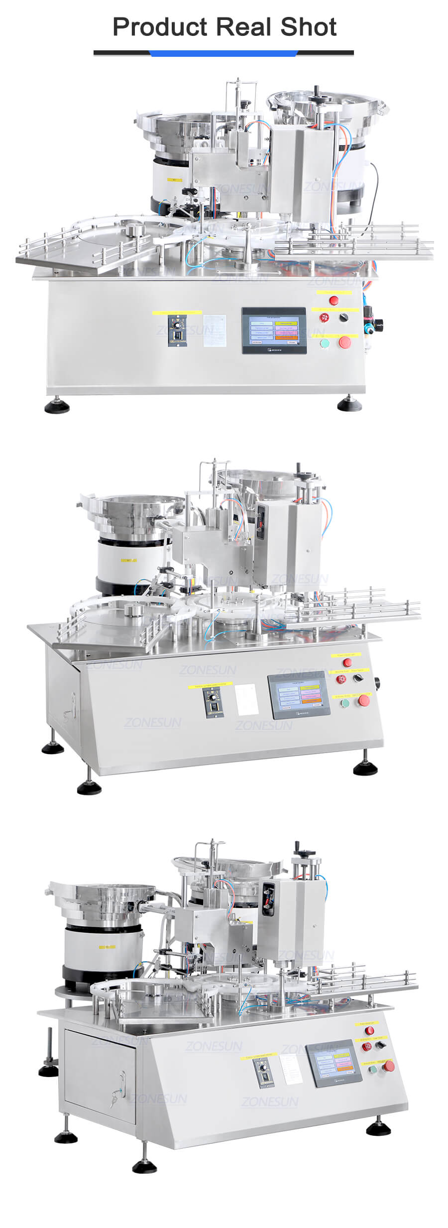 Vial ngisi mesin crimping