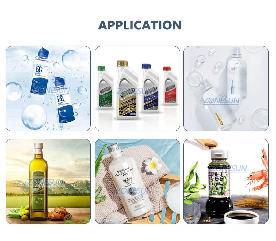 تطبيق آلة ملء المضخة المغناطيسية للمستحضر