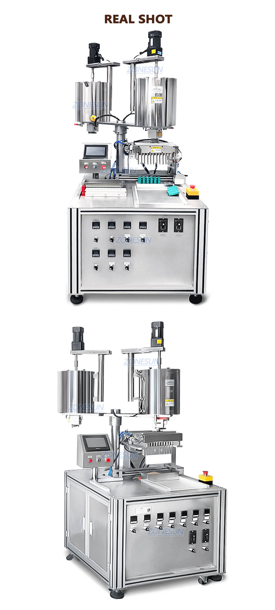 semi-automatic lip balm filling machine