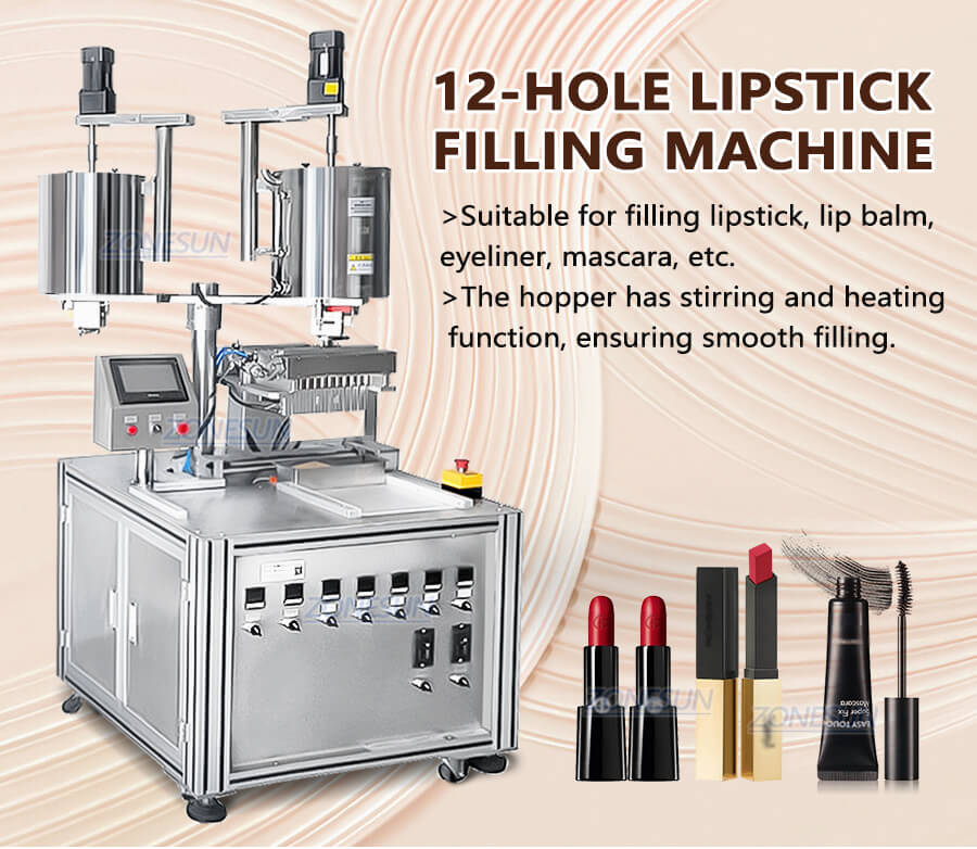lip balm filling machine