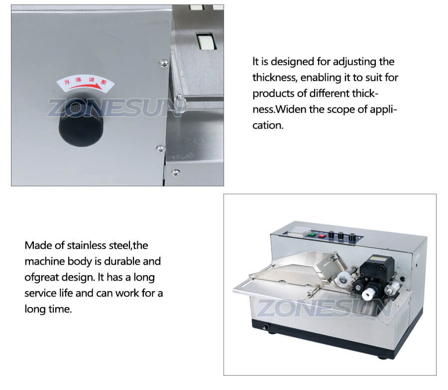 Details of MY-380F Semi-automatic Pouch Coding Machine