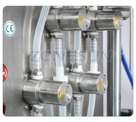 Magnetic Pump of 4 Heads Liquid Filling Machine