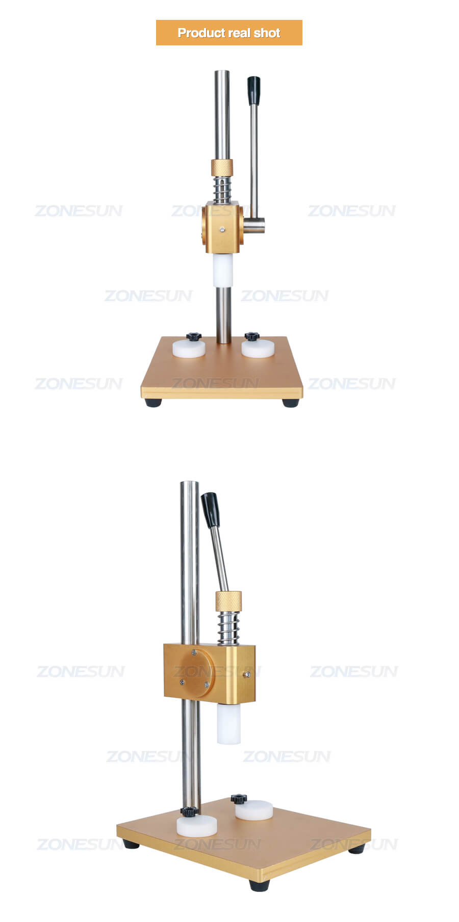 ZS-YG30 Manual Small Glass Perfume Bottle Collar Ring Cap Pressing Mac –  ZONESUN TECHNOLOGY LIMITED