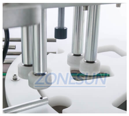 Cappage Chuck de la machine de coiffage de remplissage monobloc ZS-AFC1