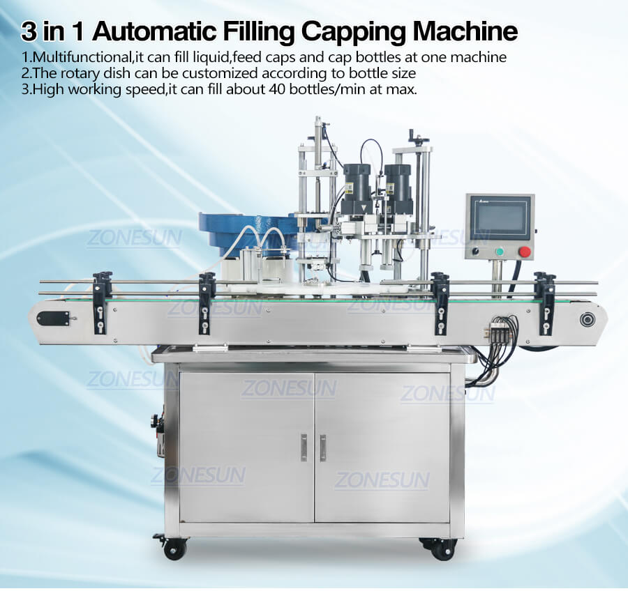 Monoblock Filling Capping Machine