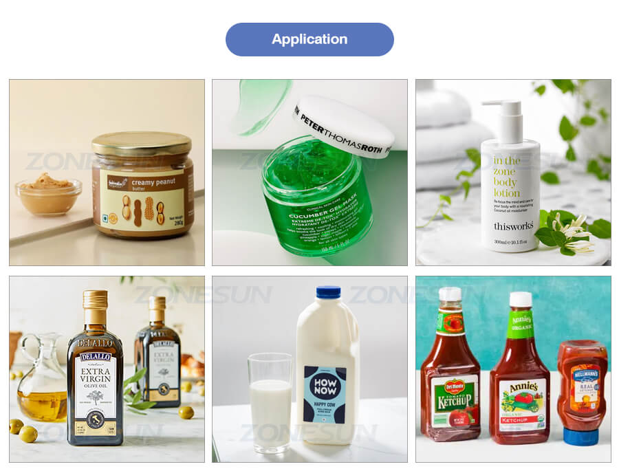 Teljes pneumatikus dugattyúszivattyú -töltőgép alkalmazása