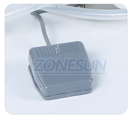 สวิตช์แป้นเหยียบของสองหัวไส้ของเหลวกึ่งอัตโนมัติ