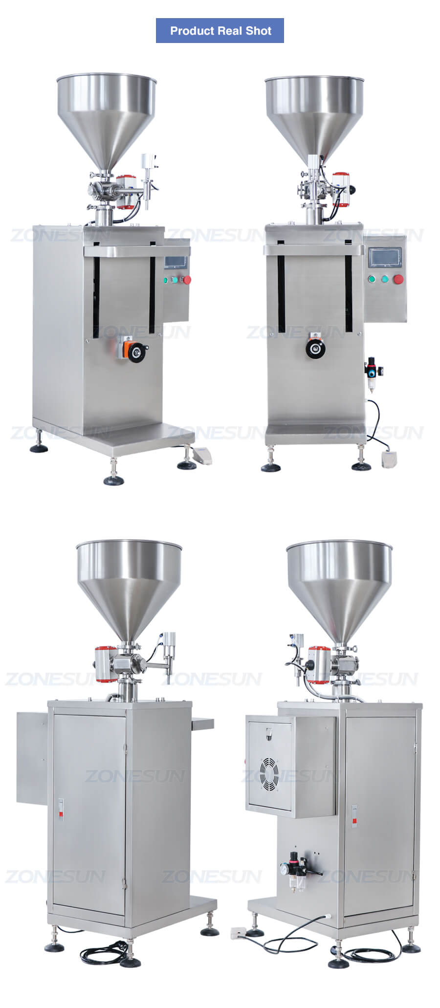 Semi-automatic Servo Motor Filling Machine