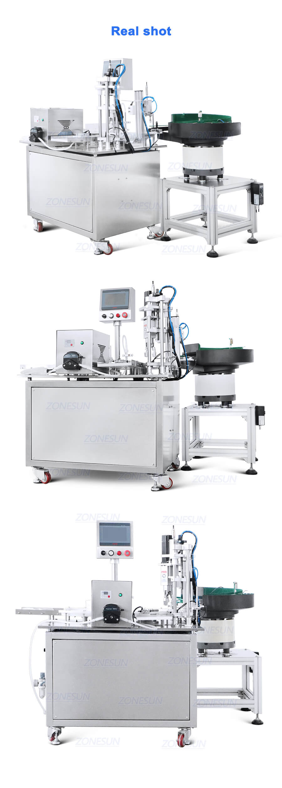 Essential Oil Bottle Filling Capping Machine