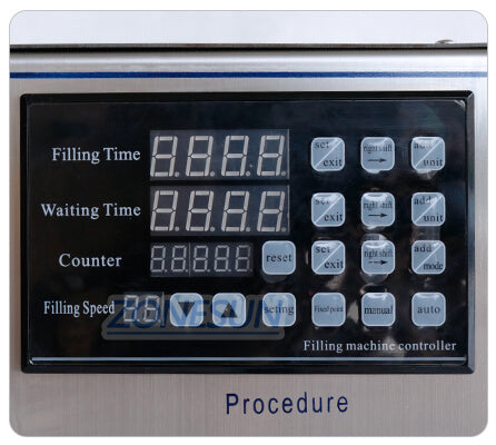 Control Panel of Small Liquid Filling Machine