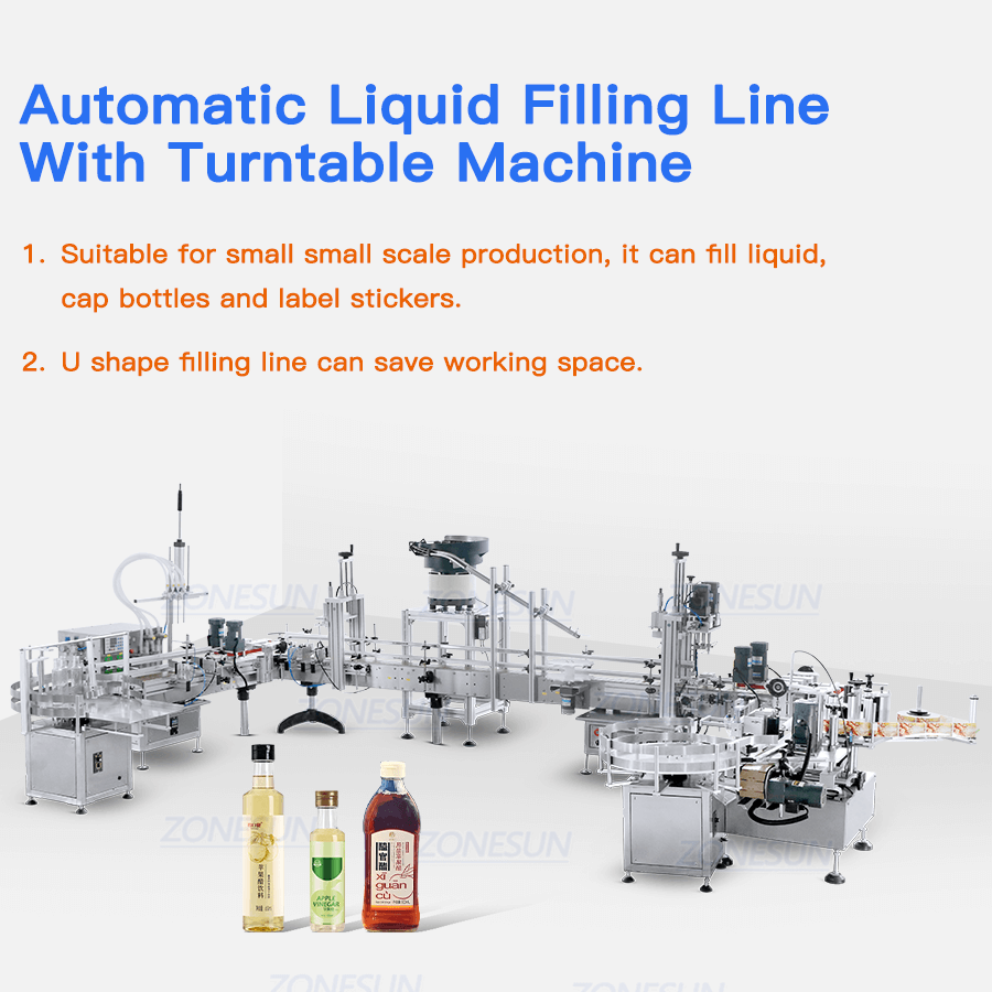 Desktop Soy Sauce Filling Line