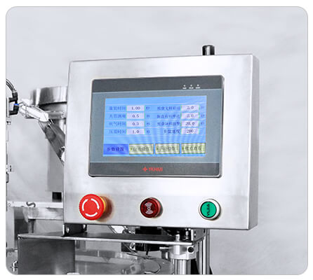 Control Panel of Spout Pouch Filling Capping Machine