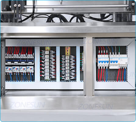 Electric Circuit of 3 Heads Powder Filling Machine
