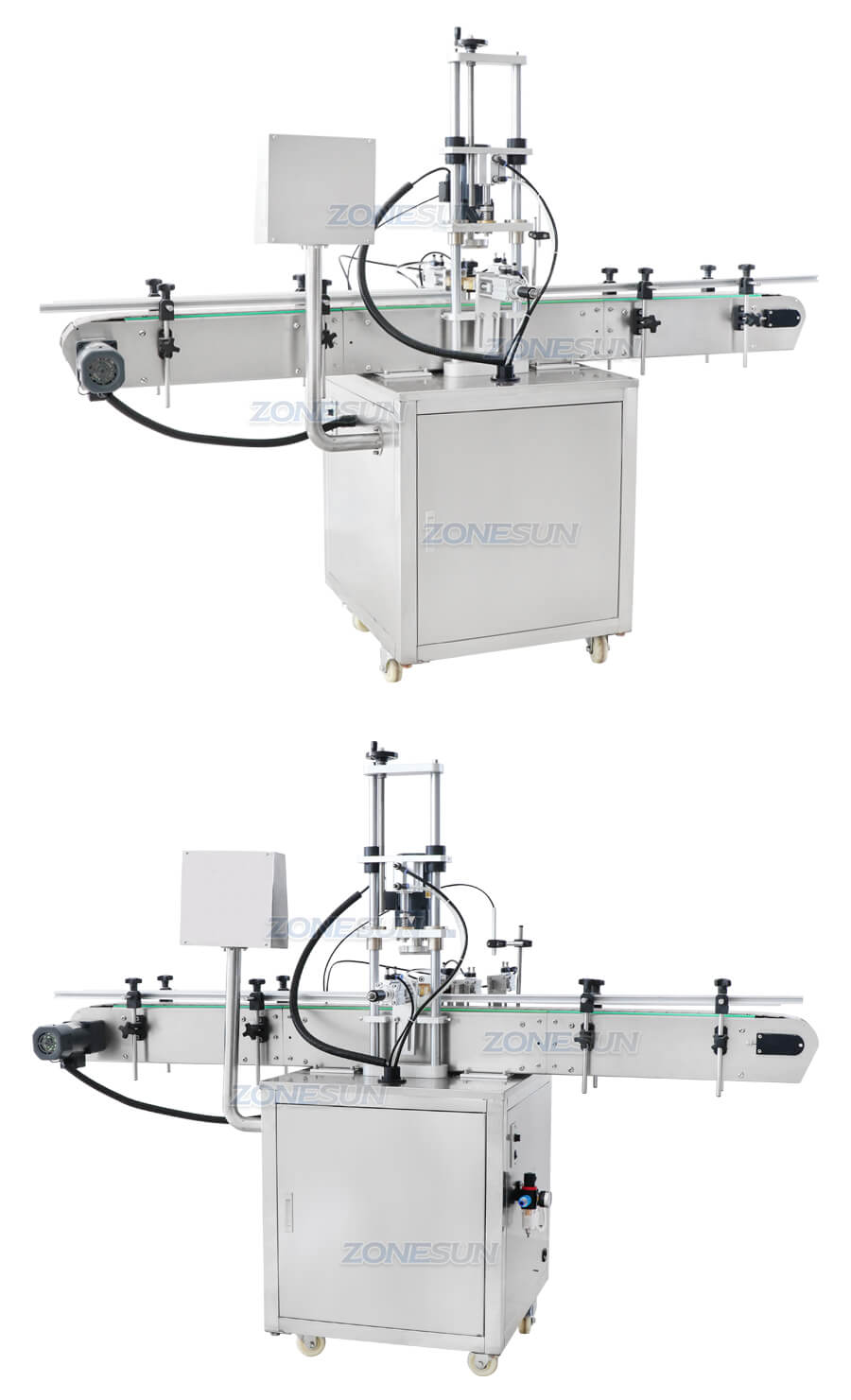 Свернуть машину для покрытия бутылки