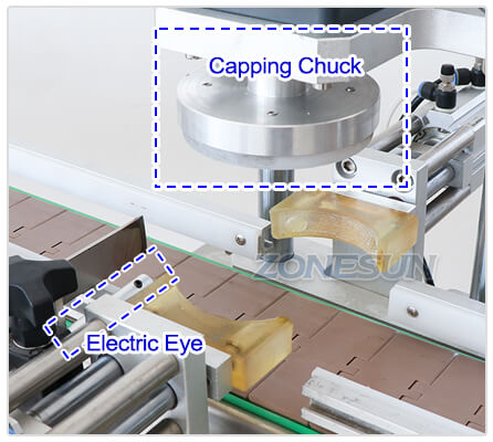 Закрывающаяся голова Twist Off Bottle Capping Machine