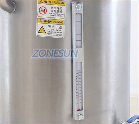 キャンドル製造機の温度計