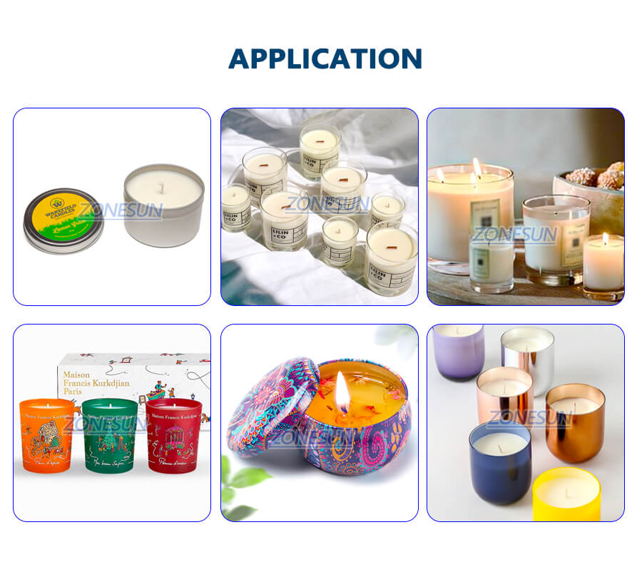 Application of Candle Making Machine
