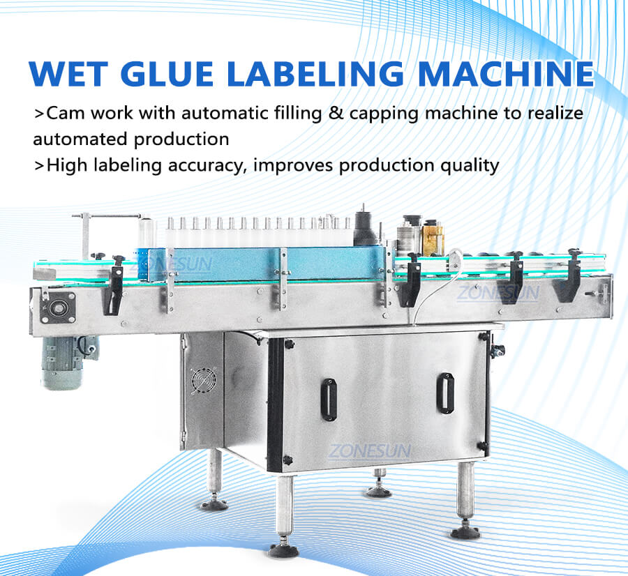 Wet Glue Labeling Machine