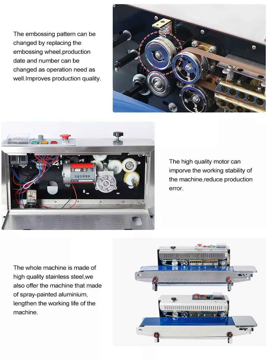 Detailed Introduction of Continuous Band Sealer