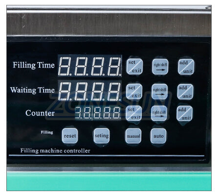 Operation Panel of ZS-DTDP5-4 Automatic Liquid Filling Machine