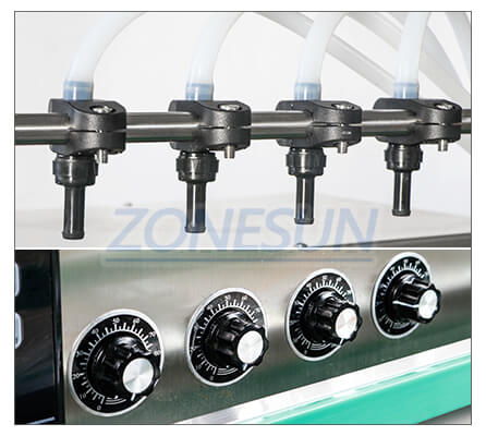Filling Nozzle of ZS-DTDP5-4 Automatic Liquid Filling Machine