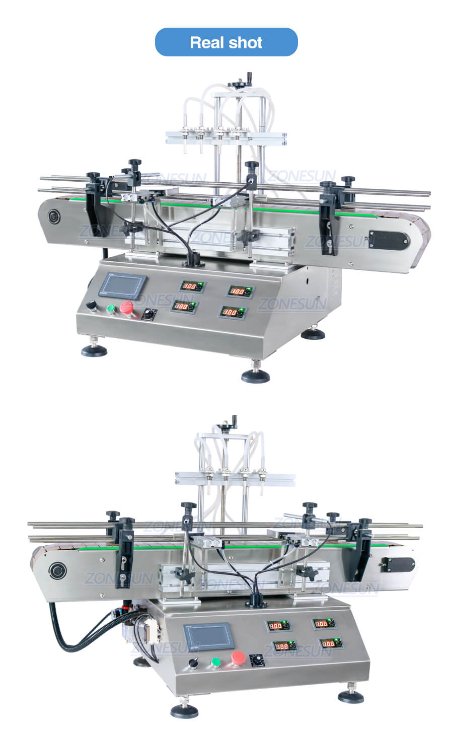 ZS-DTMP4C Automatic Liquid Filling Machine