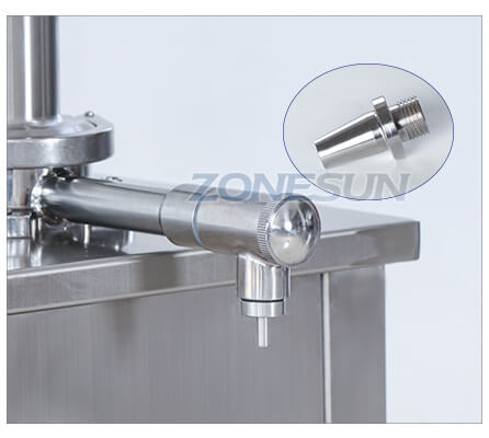 Filling Nozzle of Semi-automatic Full Pneumatic Jam Paste Filling Machine