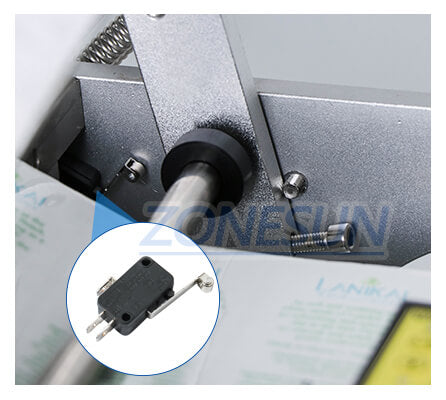 Micro interruptor da máquina de etiqueta transparente ZS-TB50DT