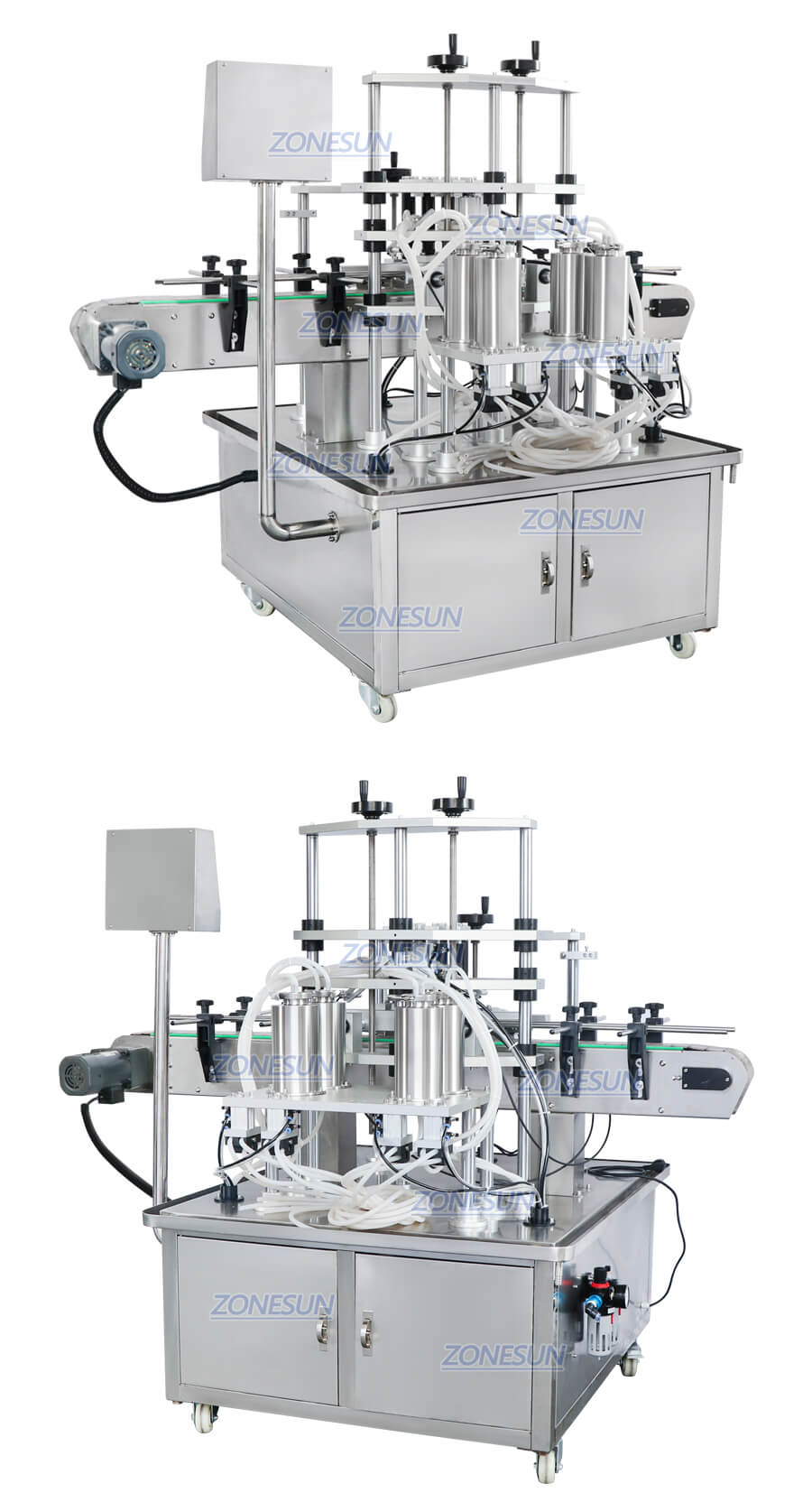 ZS-VTZL4A Automatic Vacuum Liquid Filling Machine