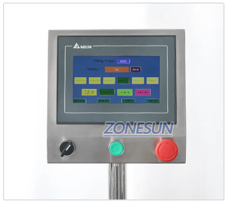 Operação de ZS-VTZL4A Máquina de encher líquido automática a vácuo