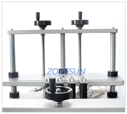 Botão rotativo de ZS-vtzl4a Máquina de encher líquido automática a vácuo